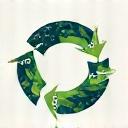 Cirkulær udnyttelse ikon